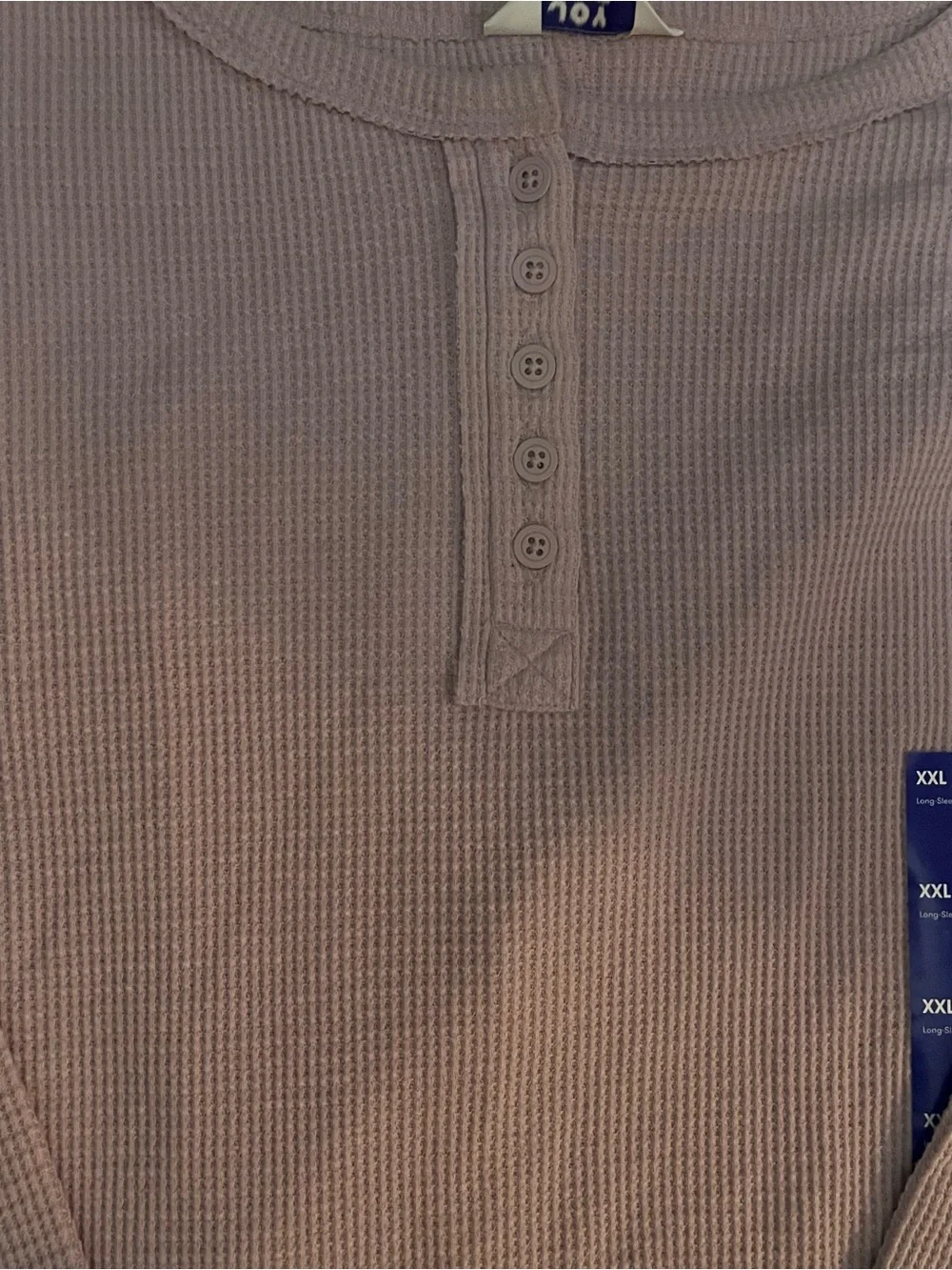 JoyLab Standard Fit Long-Sleeve Waffle Tee